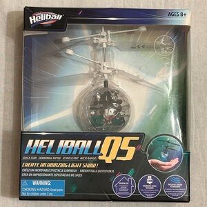 NIB Heliball Q5 Light Up Flying Helicopter-Sealed